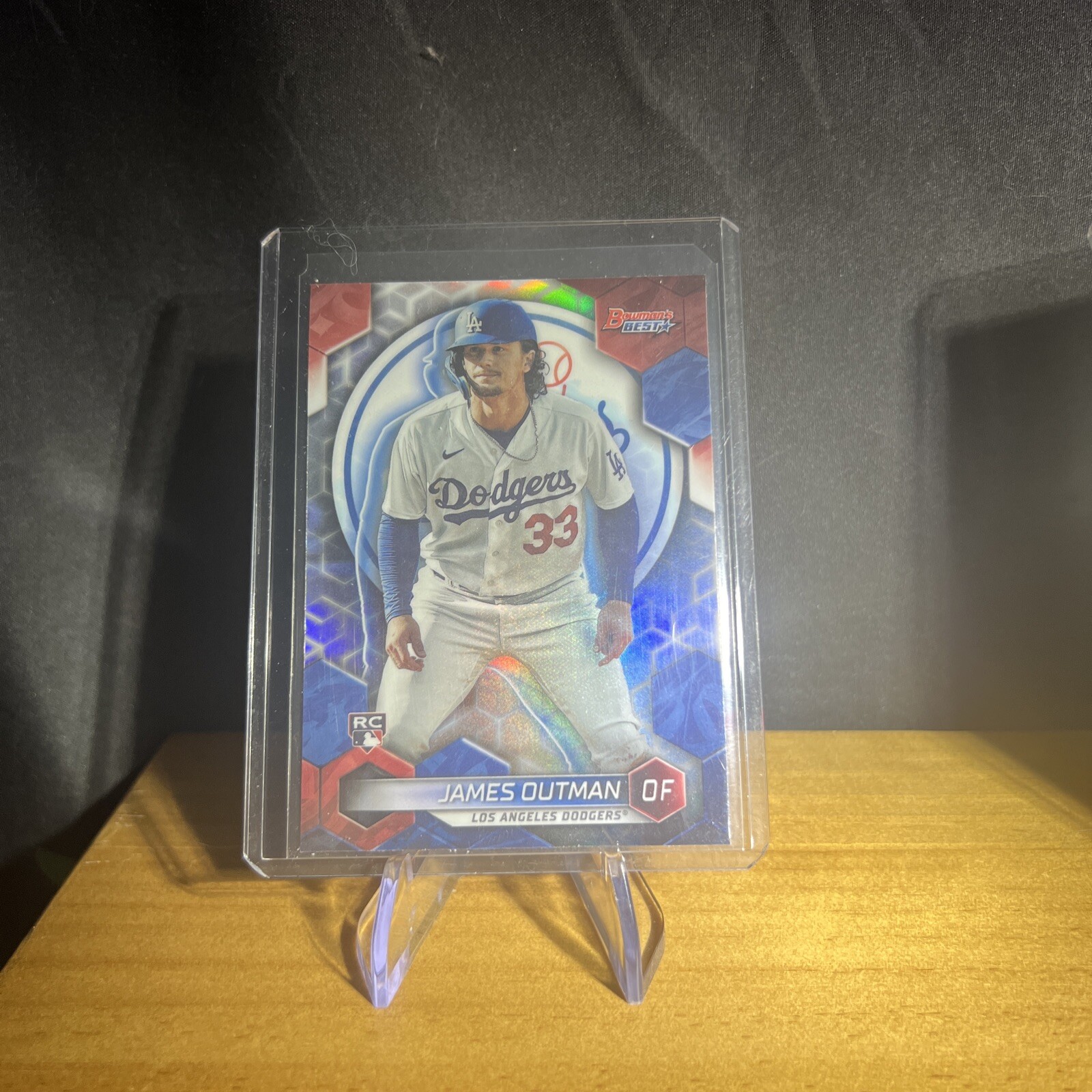 2023 Bowman's Best - Refractor #63 James Outman (RC)