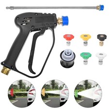Quick Release Gun & Extension Lance Wash Nozzles Fit Karcher Pressure Washers