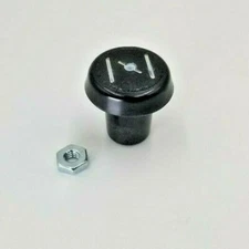Black Choke Cable Knob Assembly for Most Harley Models 29214-67A