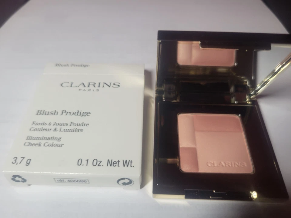 Color de mejillas iluminador Clarins Blush Prodige #02 melocotón suave nuevo en caja 0,1 oz Foto 4 de 4