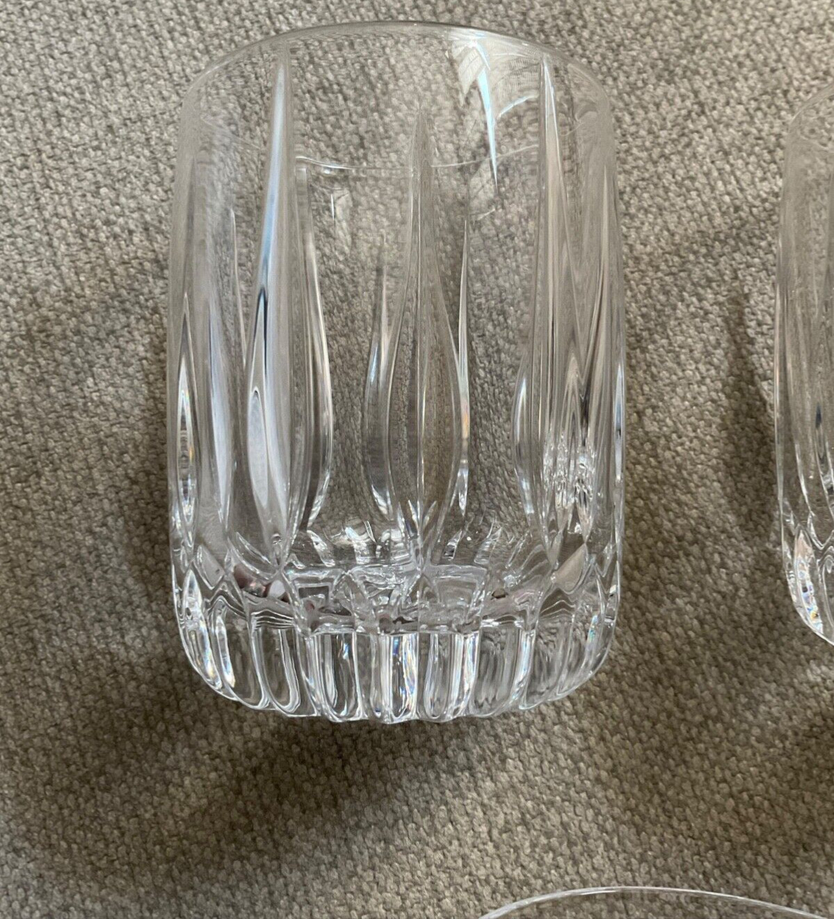 Gorham Crystal Rocks Glasses Sundance Double Old Fashion (Set of 3) See Pics