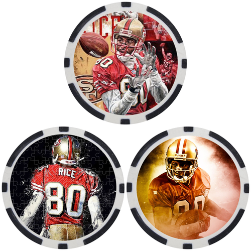 JERRY RICE - COLLECTABLE COIN SET - SET OF 3 | eBay