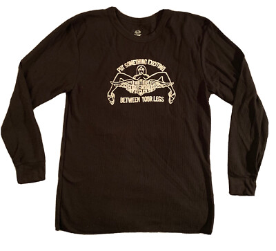 XL Harley Davidson Exciting Long John Thermal Waffle Top Tshirt