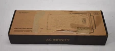 AC Infinity Quiet Register Booster Fan Heating/Cooling 4" x 12" Bronze Finish