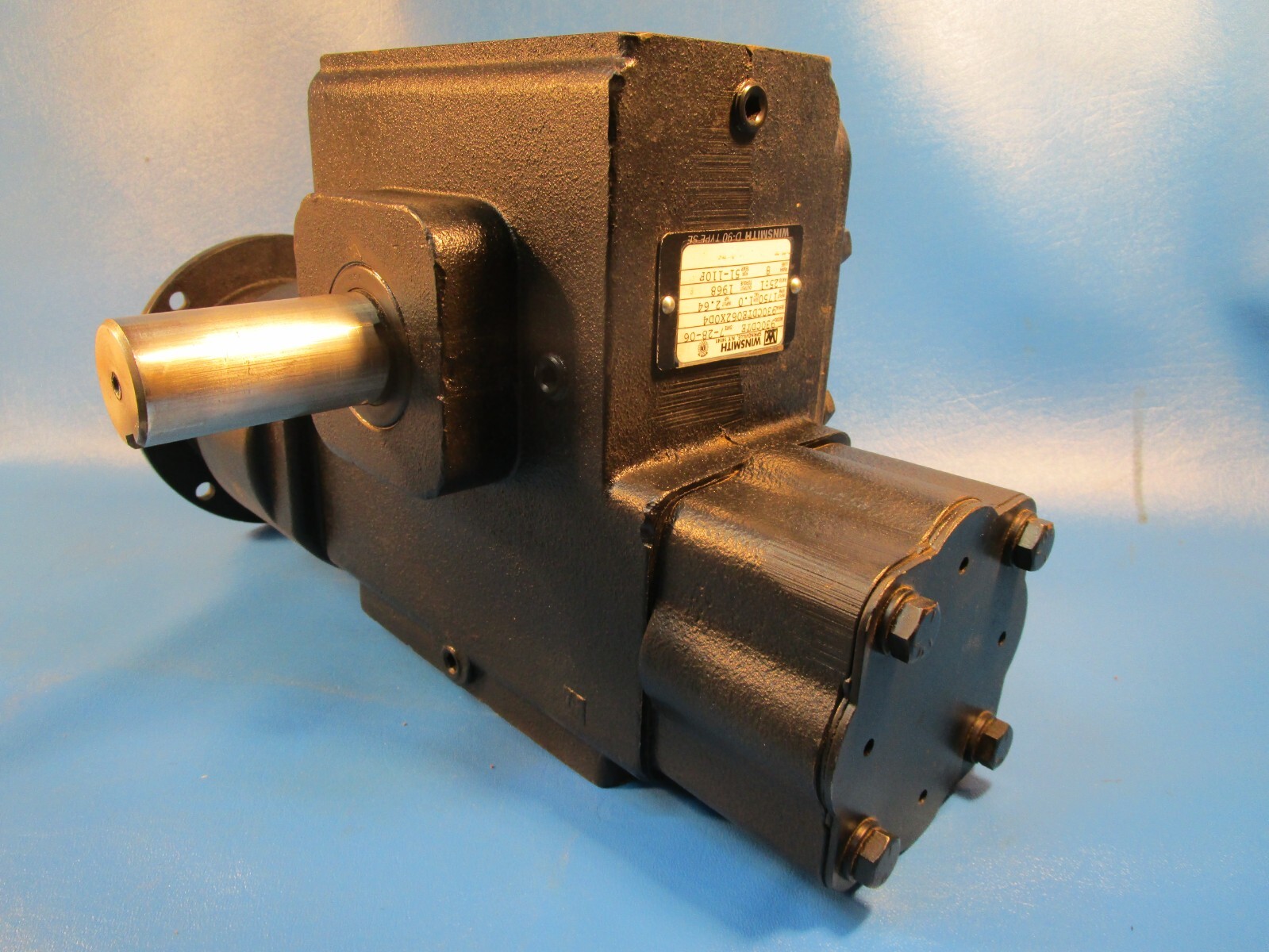 Winsmith 930CDTE D90 Type SE Speed Reducer, Ratio 25:1, Input RPM 1750