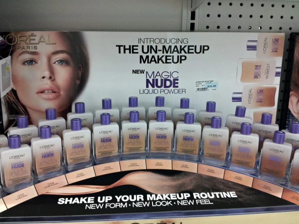 BUY 2 GET 1 FREE (Add 3 To Cart) Loreal Magic Nude Liquid Powder Foundation - Image 2 of 2