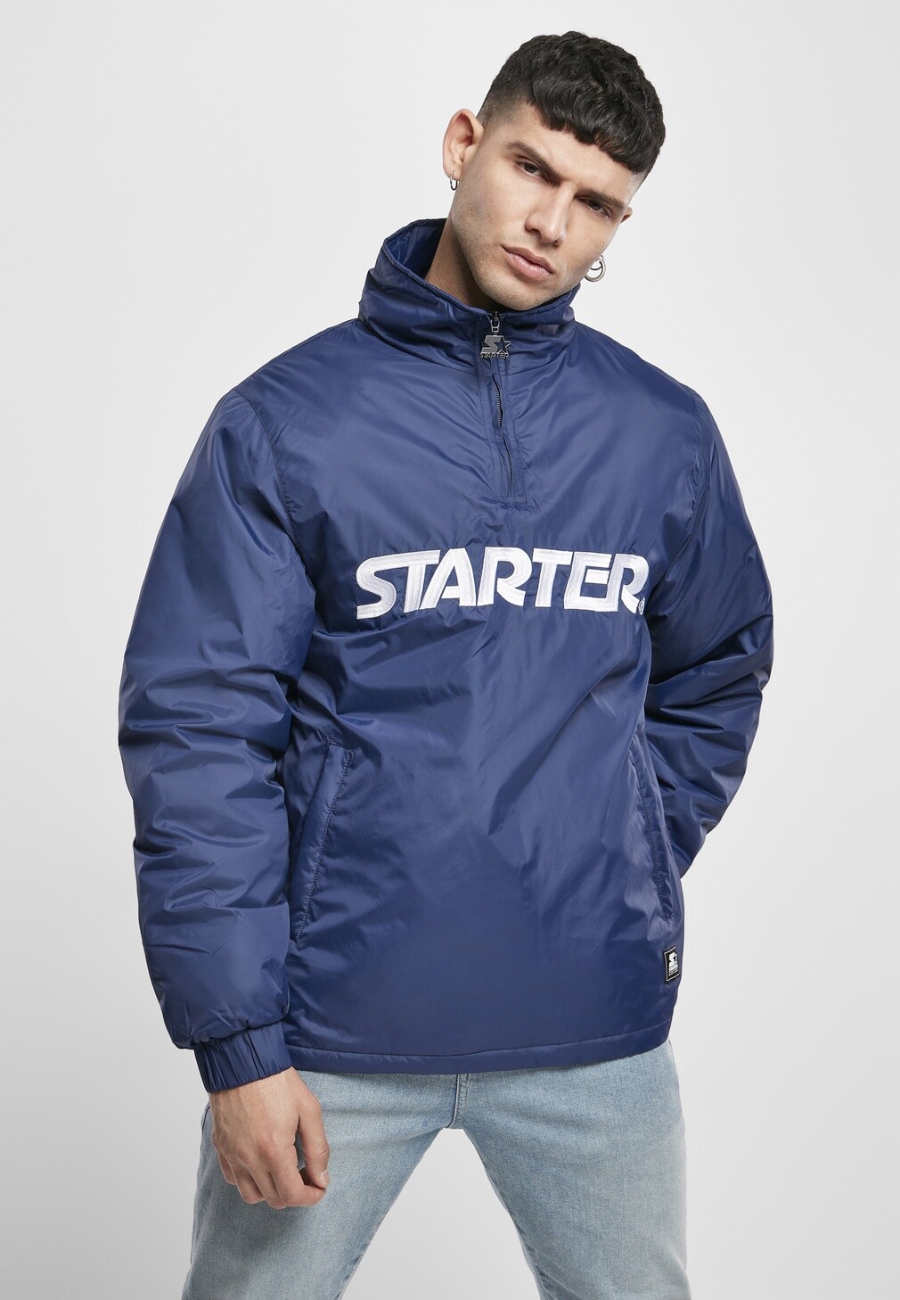 Куртка на молнии с логотипом Starter Black Label Jacke Starter Blue Night 14790₽