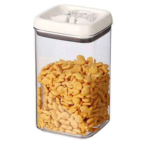 Better Homes & Gardens Canister Pack of 3 - Square Flip-Tite Container Set - Picture 3 of 4
