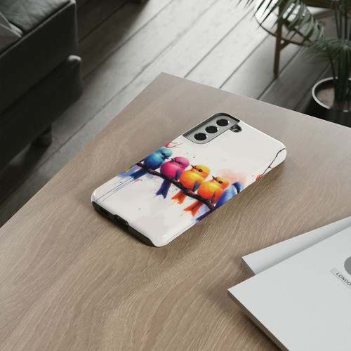 For iPhone | Samsung Galaxy | Pixel Phone Case - Colorful Vibrant Birds - 第 202/256 張圖片