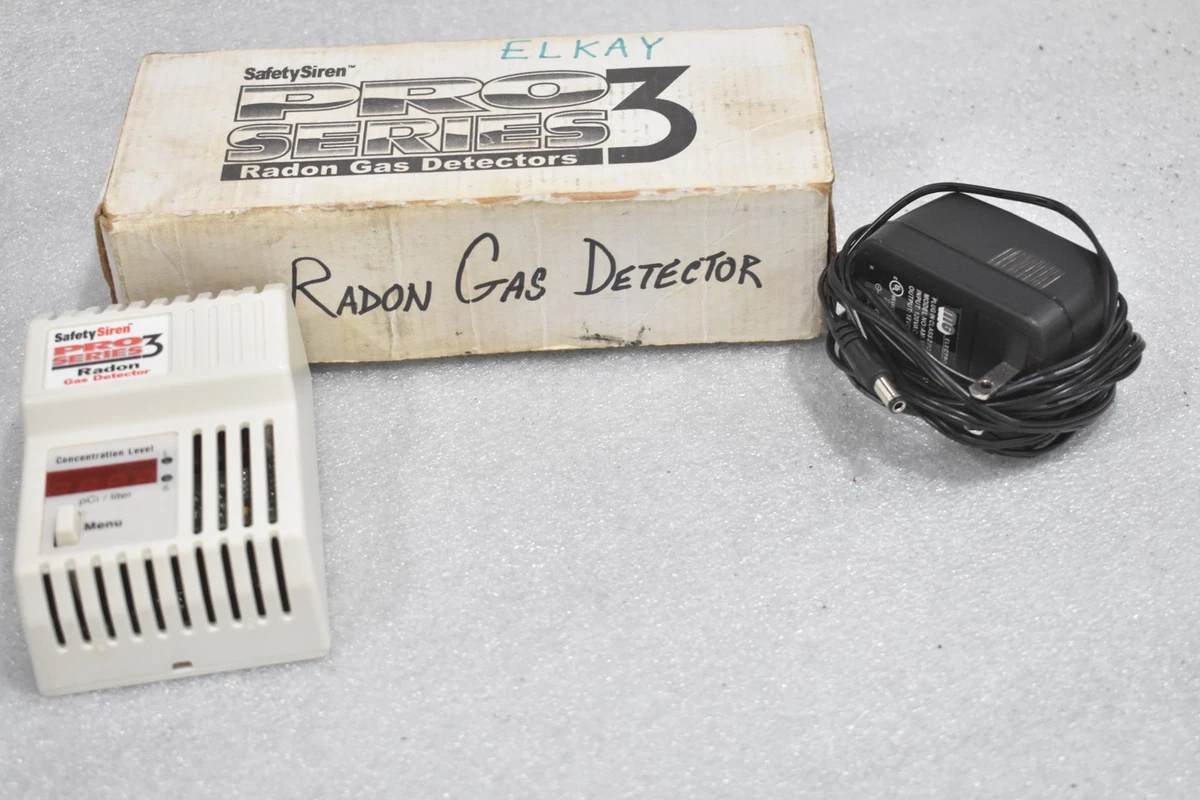 Safety Siren Radon Detector