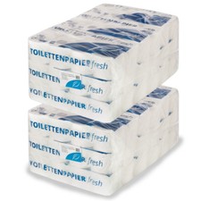 72 St&uuml;ck Toilettenpapier 3-lagig Klopapier WC-Papier Papierhandt&uuml;cher Papier