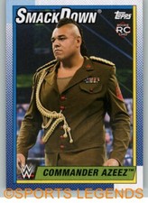 2021 WWE Heritage #56 Commander Azeez