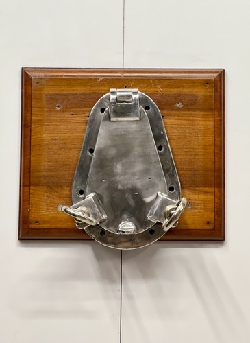 Par de ventanas antiguas de ojo de buey de aluminio de barco antiguo de monta... - Imagen 3 de 11