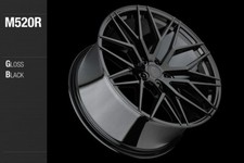 24-inch M520r Premium Wheels Fits Range Rover Hse Sport Gloss Black 5x120 Lugs