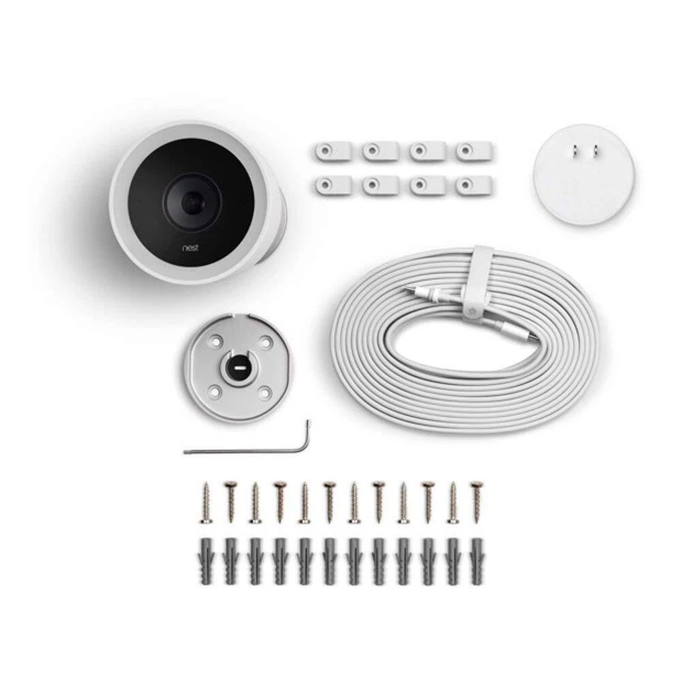 Google - Nest Cam IQ Outdoor Security Camera, NC4100 - White - Image 4 of 4