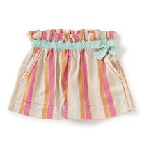 Matilda Jane She Sells Seashells Shorts Girls Size 2 High Waisted Ruffled NWT