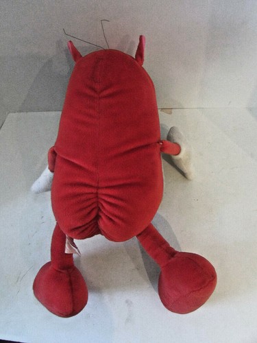 Ren and Stimpy- Nickelodeon 1992 STIMPY plush Large with repaired/sewn foot seam - Picture 10 of 12