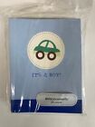 20 American Greetings Boy Birth Announcements Cards Blue with Envelopes Car