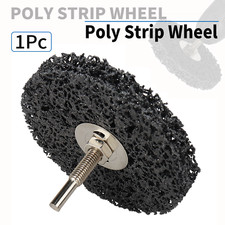 4 Inch Poly Strip Discs Wheel Rust Paint Removal Abrasive F Metal Angle Grinder
