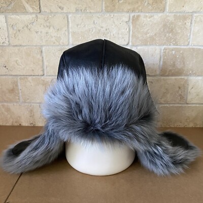 UGG Toscana Long Pile Trapper Hat UGG Toscana Long Pile Trapper Black Leather Women main image 2