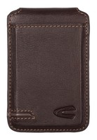 camel active Hill Magnetic Flip Wallet Kartenetui Dark Brown Dunkelbraun Neu