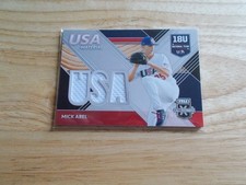 Mick Abel 2020 Elite Extra Edition USA G/U Jersey RC - White
