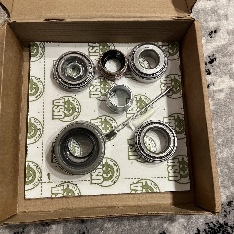 Kit de rodamientos de engranaje estándar ZBKD30-JK de EE. UU. para Jeep JK Dana 30 diferencial delantero sellado Foto 3 de 4