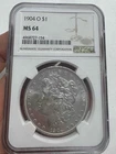 1904 O New Orleans Morgan Silver One Dollar Coin $1 NGC Free Shipping