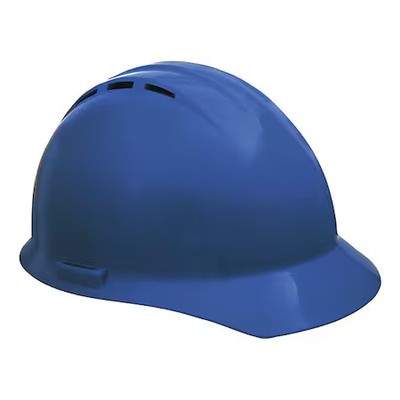 Deltaplus Wel19456bl Hard Hat, Americana, Polyethylene, 4 Point Ratchet, Type
