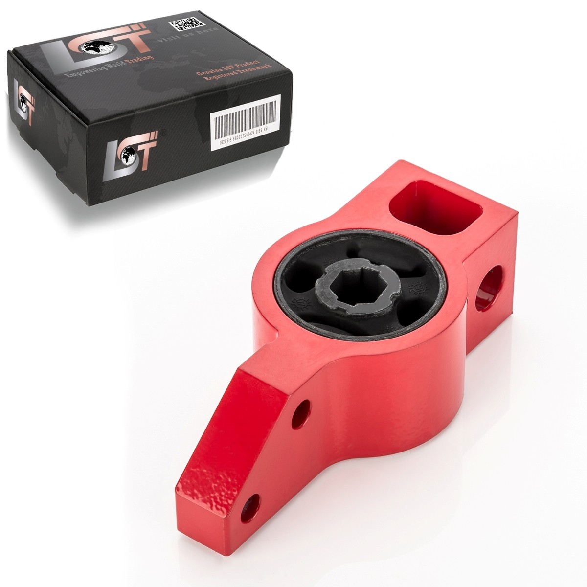 Storage Control Arm Rubber Bushing Front Right Red for SKODA OCTAVIA SUPERB YETI