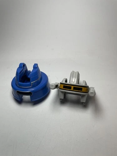 Vintage 1996 BANDAI Power Rangers Zeo Deluxe Zeo Megazord Helmets Only Incomplet