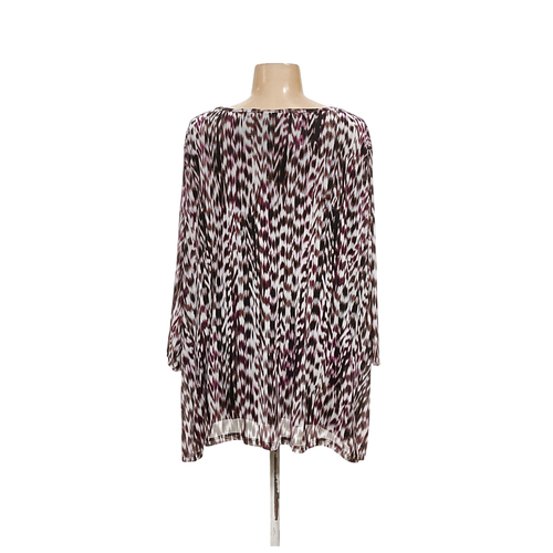 Black Catherines Mesh Blouse - 5X - 第 2/4 張圖片