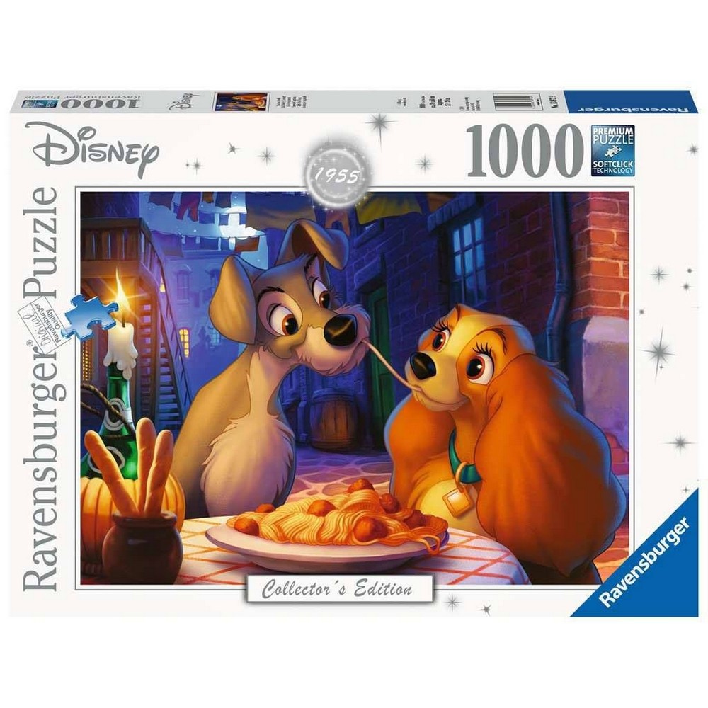 Puzzle 1000 pièces Disney Ravensburger pour stimuler la concentration adulte