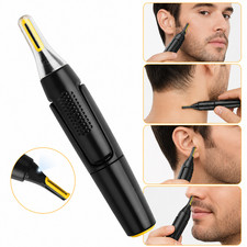 Men's Electric Hair Trimmer Ear Beard Face Nose Eyebrow Mustache Shaver Clipper