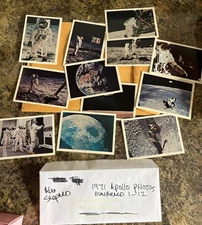 APOLLO 11 EARTHRISE FROM THE MOON NASA PHOTOS 12 Pack