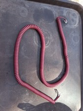 Cherry Red 25Ft Long Handset Cord for AT T Vintage Phone Trimline Princess Curly