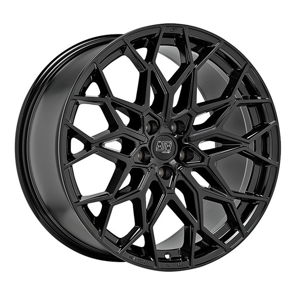 ALLOY WHEEL MSW MSW 51 FOR PORSCHE MACAN S DIESEL 10X20 5X112 GLOSS BLACK 7XC