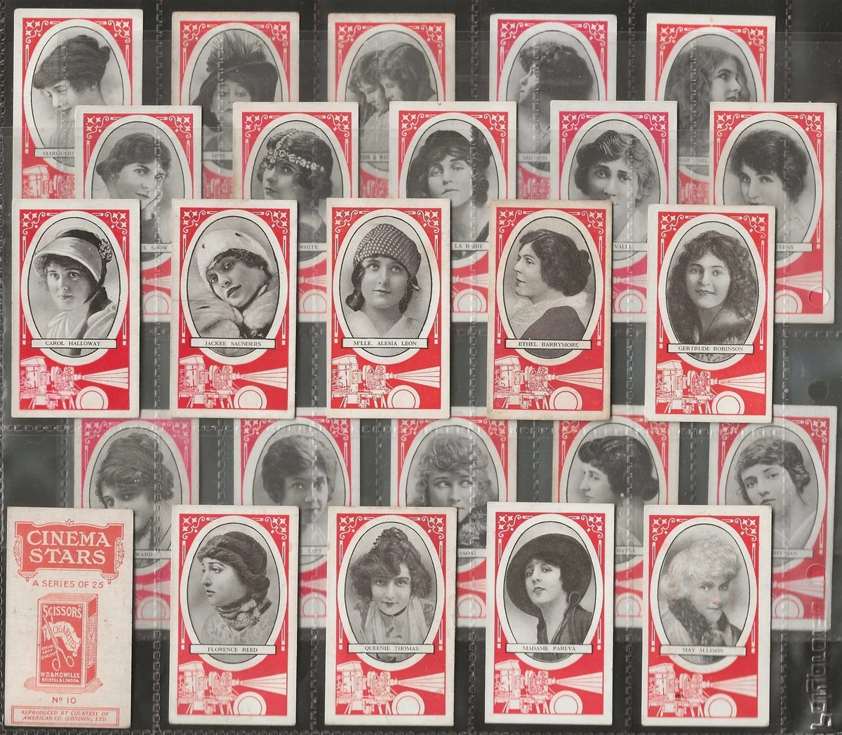 wills cigarette cards cinema stars Wills Film/Film Stars Collectable Cigarette Cards for sale