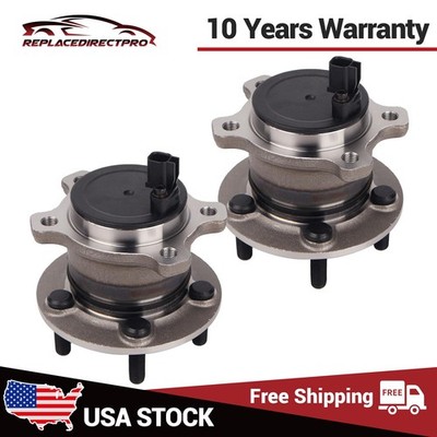 Pair  For 2013-2019 Ford C-Max Escape Lincoln MKC FWD Rear Wheel Hub Bearing New