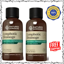 Nature's Sunshine 2er Pack Nahrungsergänzungsmittel zur Lymphdrainage, lindert Blähungen, Immunität