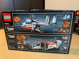 LEGO TECHNIC 42052 Heavy Lift Helicopter Power Functions Orange White Gray