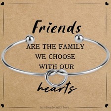 Best Friend Gifts for Women - Forever Love Knot Friendship Bracelets, Friendship