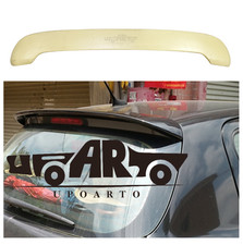 Sport-Dachkantenspoiler Lippe Schwarz glanz für Peugeot 307 ab 2001-2009