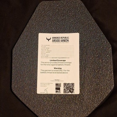 AR500 Armor 3+ 10x12 Steel Plates, AR500 vest, AR500 Trauma Pad, Trex dump pouch