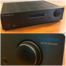 Cambridge Audio Topaz SR20 Stereo Receiver MINT 100w 8 Audio Inputs (3 digital)