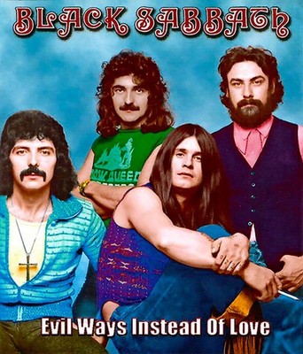 BLACK SABBATH ''EVIL WAYS INSTEAD OF LOVE'' 5 CD