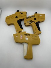 Monarch Paxar Pricing Gun 1110 Grocery Marking Label Lot Of 3