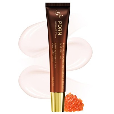 PDRN Serum Cream, 99% Pure Salmon DNA PDRN Advanced Face Moisturizer Cream with 
