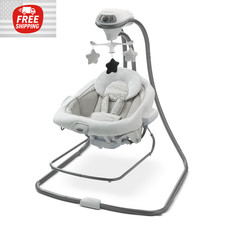 Silla Mecedora Electrica Con Juguetes Para Bebes Ni os,10 melod as,2 velocidades