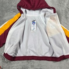 Vintage Washington Redskins Jacket 2T Babyfair Lined Hooded Windbreaker 90s